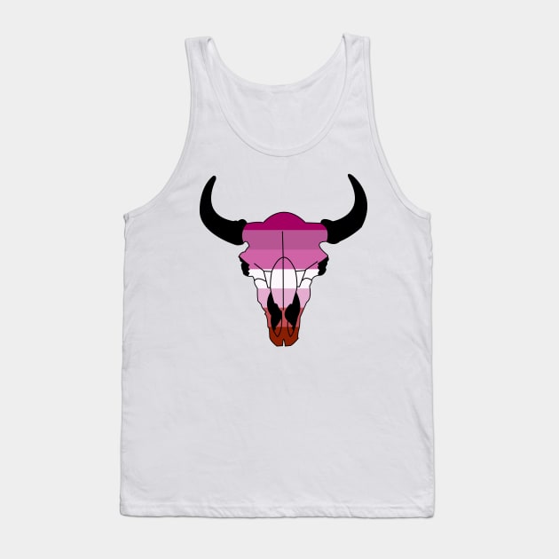 Bison Lesbian Pride! Tank Top by somekindofguru